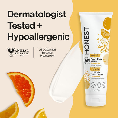 Hidratante para Rosto & Corpo Refresh - Citrus Vanilla