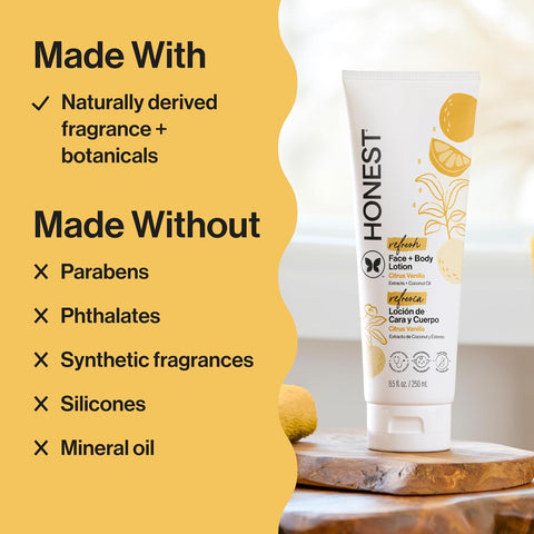 Hidratante para Rosto & Corpo Refresh - Citrus Vanilla