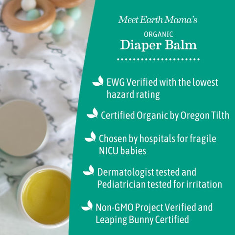 Creme para Assaduras Organico - Earth Mama