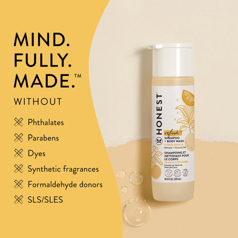 Shampoo & Body Wash Refresh - Citrus Vanilla
