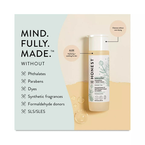 Shampoo & Body Wash Sensitive - Sem perfume